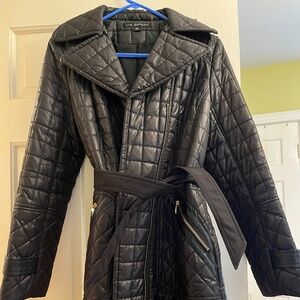 Via Spiga quilted black jacket